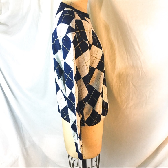 Vintage Argyle Sweater - Picture 6 of 8